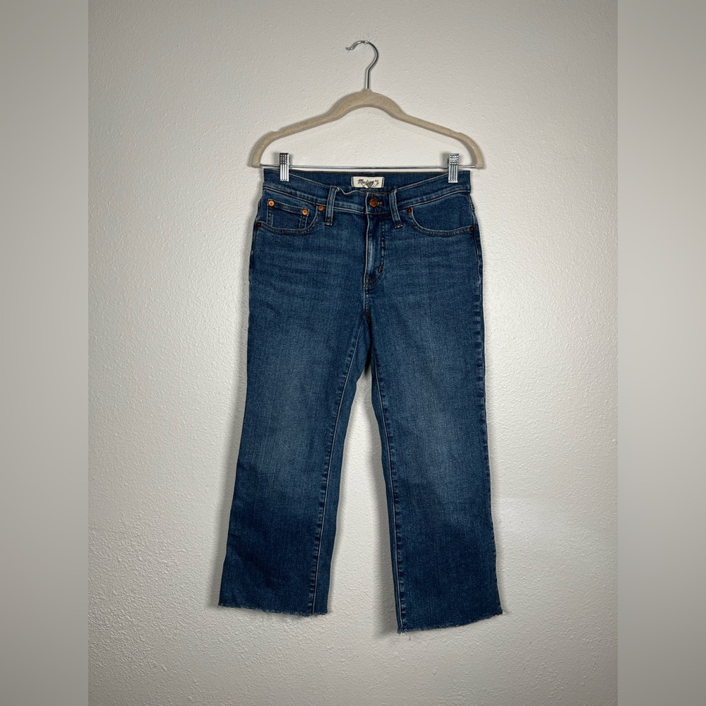 Madewell mid-rise kick out jeans size 27 petite
